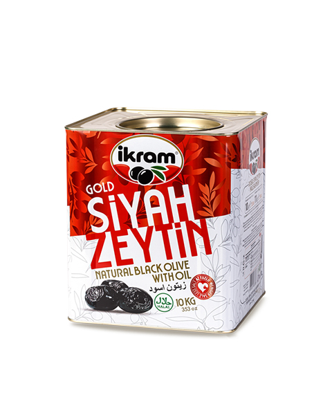 İKRAM SİYAH ZEYTİN GOLD YAĞLI SELE10 KG/TNK