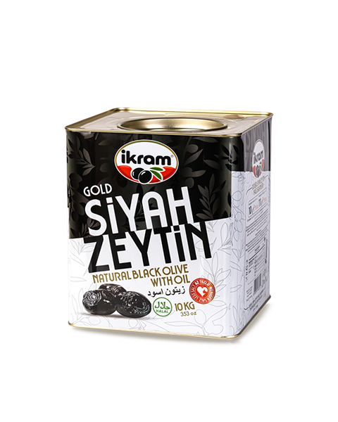 İKRAM SİYAH ZEYTİN GOLD YAĞLI SELE10 KG/TNK