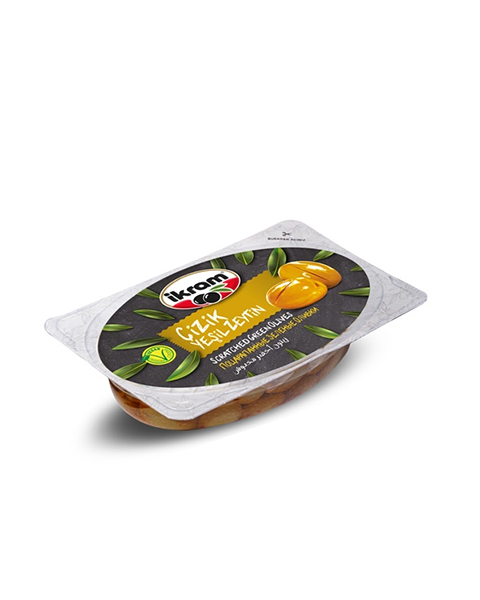 İKRAM YEŞİL ZEYTİN ÇİZİK 100 GR VAK. PAKET