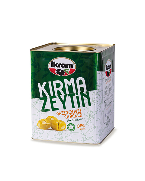 İKRAM YEŞİL ZEYTİN DOMAT KIRMA SPECİAL 10 KG/TNK