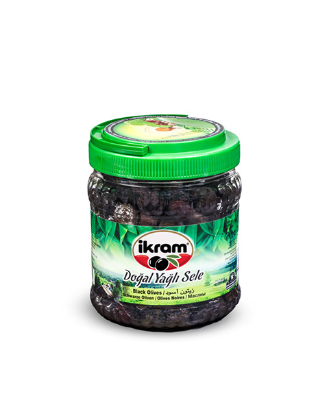 İKRAM SİYAH ZEYTİN DOĞAL YAĞLI SELE EKSTRA 700 GR PET