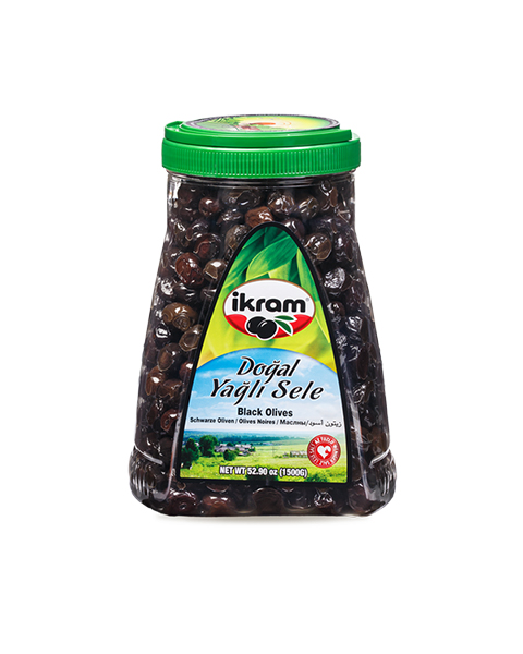 İKRAM SİYAH ZEYTİN YAĞLI SELE 1500 GR PET