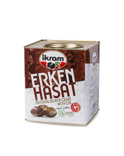 İKRAM SİYAH ZEYTİN PREMIUM ERKEN HASAT 10 KG/TNK